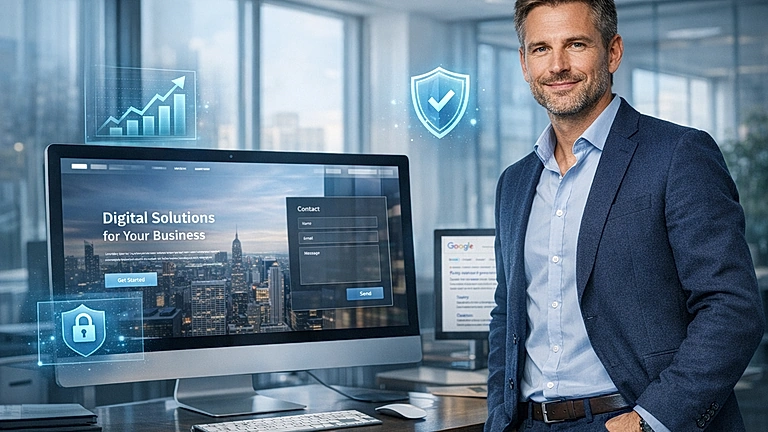 Eigene Website als unverzichtbare digitale Präsenz